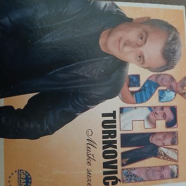 otkup gramofonskih ploca narodne muzike: Audio CD – Šeki Turković: “Muške suze” - Izdavač: Grand Production - — 1