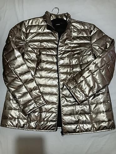 nike jordan jakna: Ženska prošivena jakna – metalik bronzana xl i jace moze 60 poluobim — 1