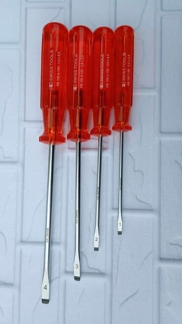 alati za klima uredjaje: Srafcigeri Swiss Tools novi. PB 100.4-0x6,5 cena 4evra PB — 2