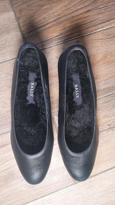 nike huarache crne: BALLY kožne ženske cipele na štiklu - Klasične crne salonke sa — 3