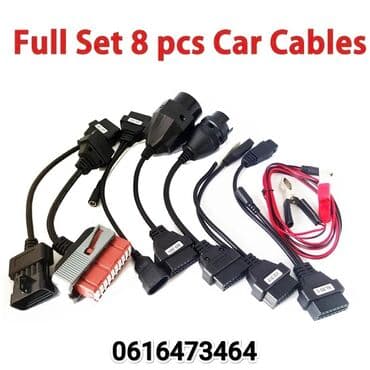 set za izvlacenje limarije: OBD2 kompletan set 8 auto kablova WOW CDP TNESF DELPHI ORPDC Auto — 5