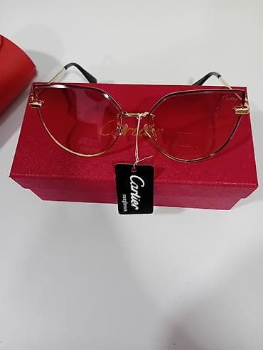 grip za ruke: Cartier sunčane naočare – ženski model mačkastog oblika - Sočiva — 2