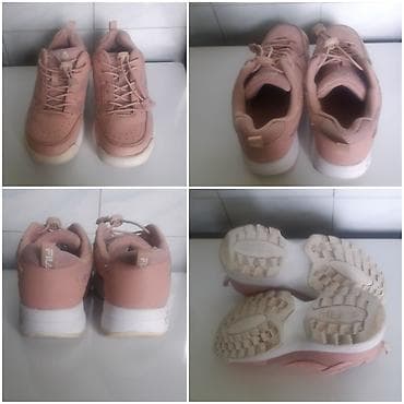 "inditex s.a.": Fila ženske patike, puder roze boja. Model sa debljim đonom i — 3