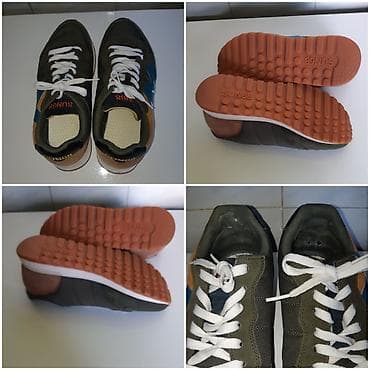 puma disk patike prodaja: Original kožne patike SUN68, model sa prepoznatljivim AX logoom sa — 3
