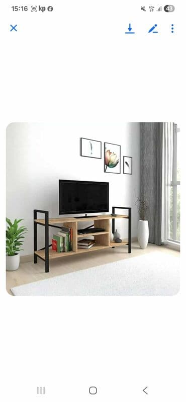 komoda za piće: 9.990 din. Kod: TV komoda Valeri Atlantik Dimenzije: 60x35x120cm — 3