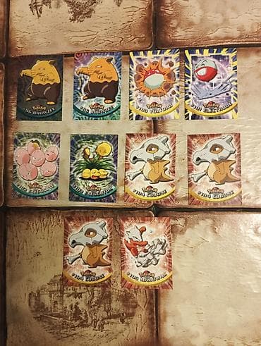roda bazeni 2023: Pokémon kolekcionarske nalepnice – set sa više duplikata i različitim — 5