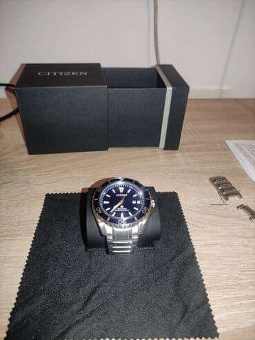 zlatni lančić muški: Klasični sat, Citizen, Muški — 2