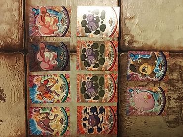 roda bazeni 2023: Pokemon kolekcionarske nalepnice/kartice – set tematskih kartica iz — 1