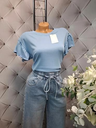 pantalone sa grejacima: ❤️❤️Farmerke XL 3400,oo majica 1400,oo❤️❤️ — 2