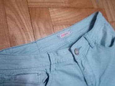 ženske pantalone sa džepovima: M (EU 38), Normalan struk, Ravne nogavice — 3