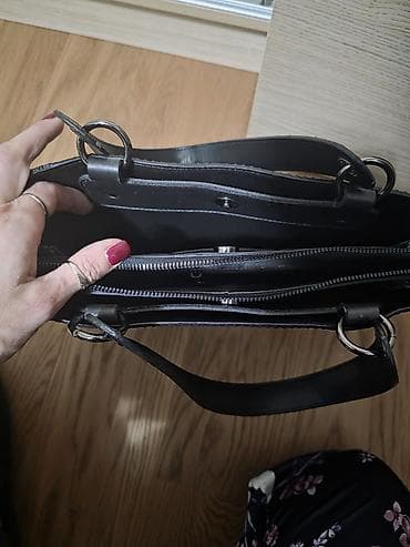 unikat torbe za 600: Elegantna ženska torba – crna, Profashion - Materijal: veštačka koža — 2