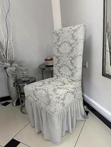 stalak za zacine: Navlake za stolice sa karnerom Jakar☺️
-3400 dinara 6 komada☺️ — 4