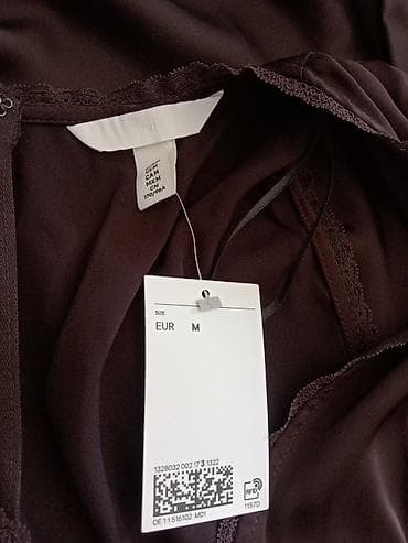 rukac: Elegantna midi haljina bez rukava u tamno braon boji. - Kroj — 8