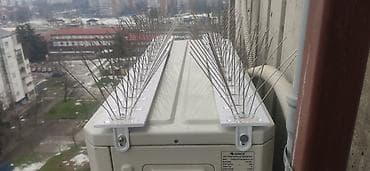 Dryers: Šiljci protiv golubova za spoljnu jedinicu klima uređaja – montaža bez — 1