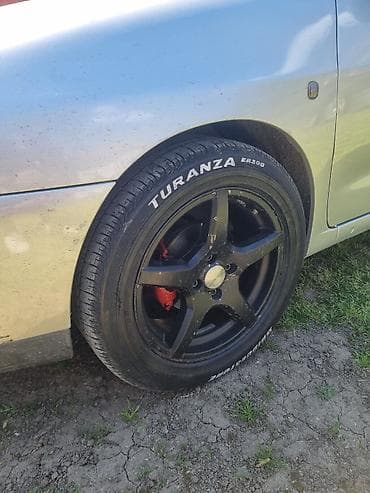 felne ili kapna: Alu felne 16" sa gumama – set 4 kom - Dizajn: 5 krakova, mat crna — 3