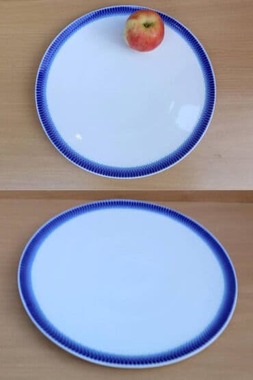 Ostali predmeti za umetnost i kolekcionarstvo: Lux VELIKI server Kobalt HUTSCHENREUTHER LUX, Veliki server poznate — 2