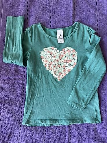 Okrugli izrez, Dug rukav, 122-128