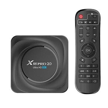 gigatron multimedija za auto: Android Smart TV BOX- X88 Pro 20 - 8/64GB- 1000M Lan - NOV original — 1