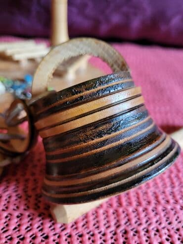 drvo lampice: Figura drvena sa Zaltibora iz 80ih. bez ostecenja. Visina. 25cm — 11