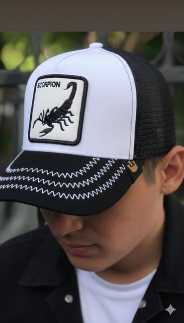 Kape i aksesoari: Kačket, bоја - Bela — 2