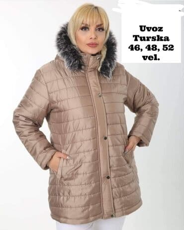 zimske jakne za punije žene: Jakna za punije 5000 din — 5
