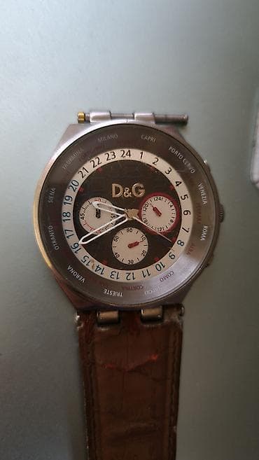 D&G muški ručni sat – multifunkcionalni hronograf - Brend