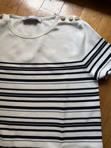 haljine afrodita: Zara M (EU 38), color - Multicolored, Short sleeves — 2