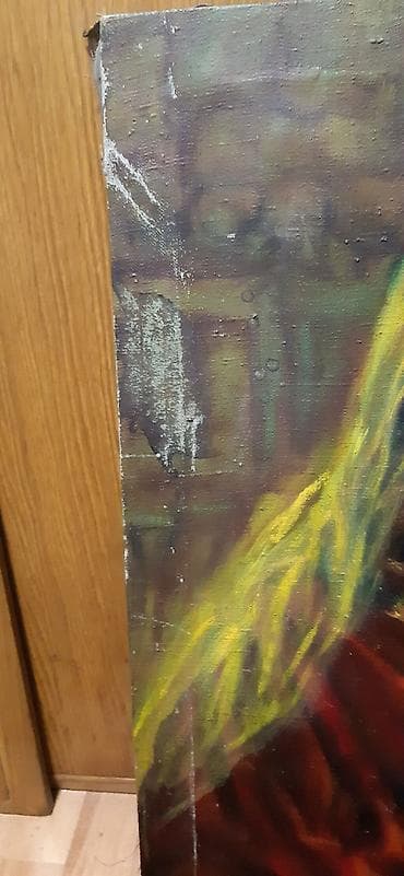 slike rostilja: Stara slika 72x57,5cm — 2