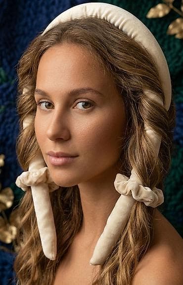 Set za nežno uvijanje kose bez toplote – satenska traka sa jastučićima