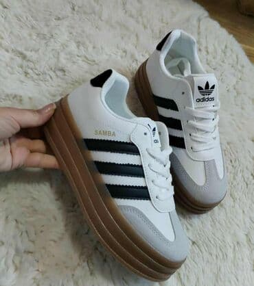 kompleti prsluk i pantalone: Adidas, bоја - Bela — 1