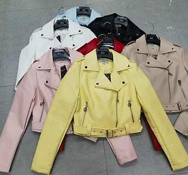 Dukserice: Jakne od eko kože Idealne za prolece u puno boja 🫶 Vel: S M L Cena — 1