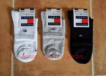 tommy hilfiger d: Muške pamučne čarape. Tommy hilfinger 3/4 muške pamučne čarape — 3
