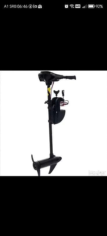 mala stega: Električni vanbrodski motor za čamac – KRAFT&DELE (trolling motor) — 1