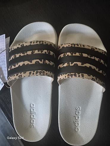 duks cebe novi sad: Adidas ženske papuče – Adilette Shower, leopard print - Model — 2