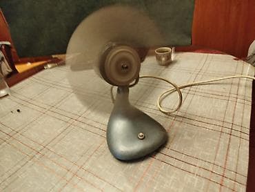 sto za pc: Stari retro stoni ventilator - vintage. Ne znam da li je kompletan — 5