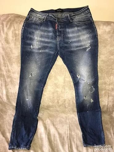 Kućna odeća: Original DSQUARED2 farmerice 34 NOVE 98% cotton 2% elastin Made in — 3