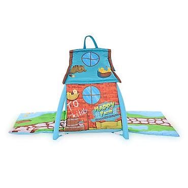 šlauf sa krovom: LORELLI Podloga za igru Little House (113 x 56 x 53 cm) Šifra — 5