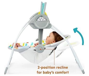 duboke cizme na pertlanje: Kids II Bright Starts ljuljaška “Playful Paradise” (Šifra proizvoda — 7