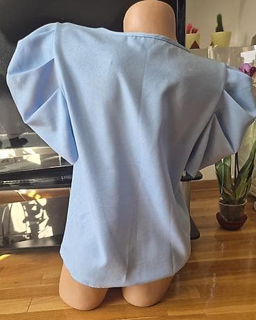 Men's Clothing: Dve ženske bluze – romantični, lepršavi modeli 1) Svetlozelena bluza — 6