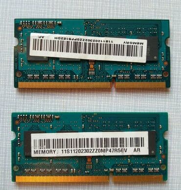 Computer Memories (RAM): Memorije za laptop, razni moduli i marke, više komada testirane — 2