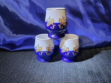 Casice nove,vintaz liveni porcelan iz 70ih.,za zestoko pice. Casice