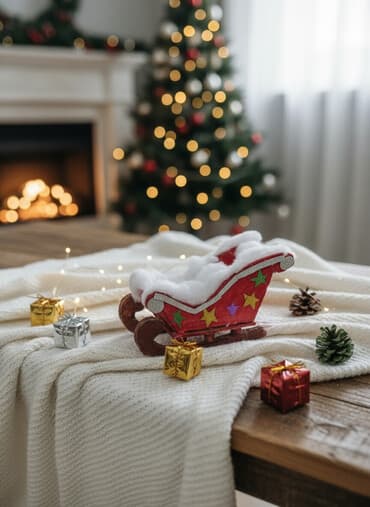 dekoracija stola za bozic: Set ukrasa, bоја - Šareno, Novo — 2