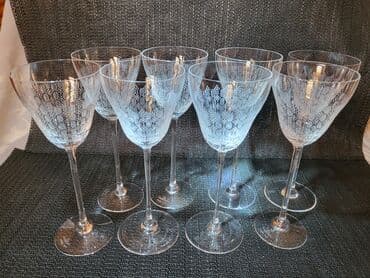 swarovski case za vino cena: Case za vino,Rosenthal,kristal,rucni rad Nemacka 70te. Case tanak — 8