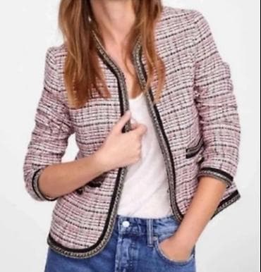 Kućna odeća: Zara tvid sako, prelep i za elegantne i za sportske kombinacije, XS — 5