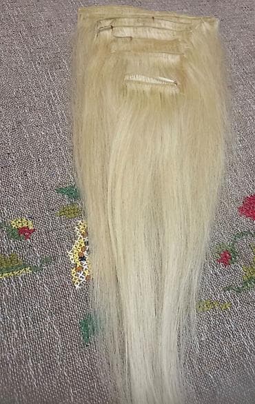 ps komplet: Set klip-on ekstenzija za kosu – svetloplave/plavuše (blond) - Tip — 2