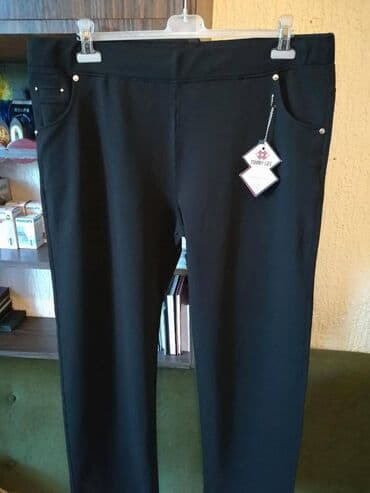push up pantalone: 5XL (EU 50), Regular rise, Straight — 2