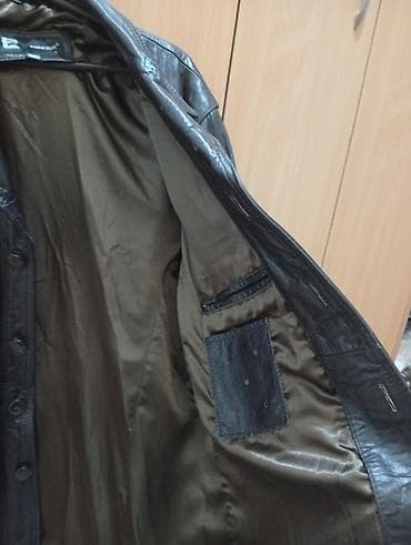 zara prolećne jakne: Muška kožna jakna Eagle Cuir, veličina 4XL. - Materijal: prirodna — 6