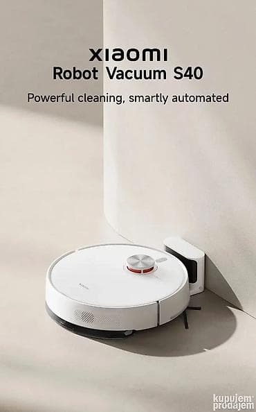 Xiaomi Robot Vacuum S40 – Usisivač + MOP | LDS | 10.000 Pa Novo