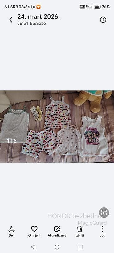 stitch haljina za devojcice: Paketić dečijih haljina/suknji 116 su sve veličine - Crna suknjica — 10