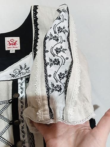 velicima: Tradicionalni ženski prsluk/bluza za dirndl – Spieth & Wensky - — 4